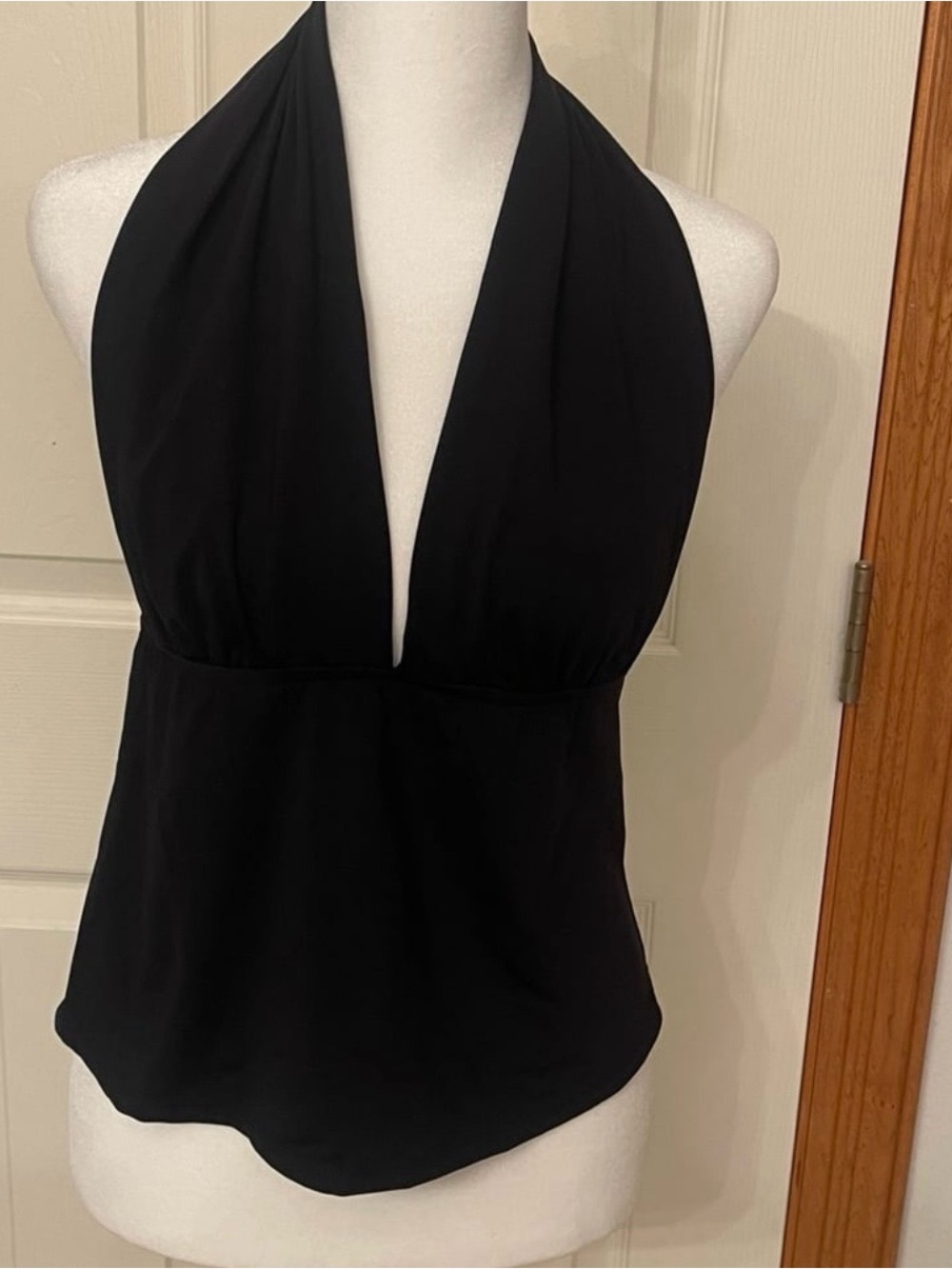 Lauren Ralph Lauren Black Halter Neck Women's Top size 12